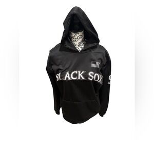 Black Sox Men's Black Hoodie
